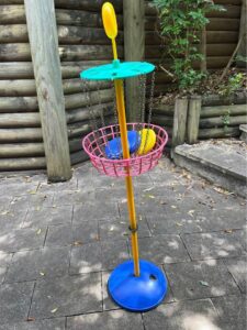 Free Kids disk golf game from K-Mart in West Ryde NSW 2114, Australia