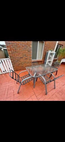 OUTDOOR TABLE AND CHAIRS – FREE