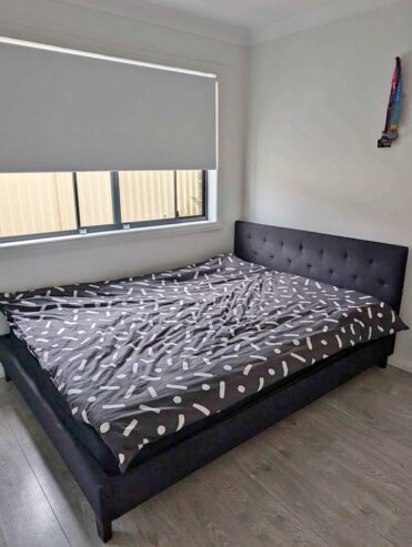 Queen size bed frame with a mattress FREE