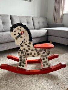 Free Wooden rocking horse in Mount Riverview NSW 2774, Australia