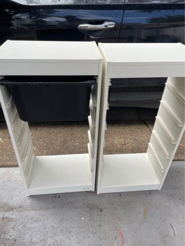 IKEA white drawer furniture x2-FREE pickup Stanmore