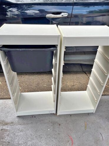 IKEA white drawer furniture x2-FREE pickup Stanmore