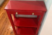 Free for pick up – red hall table