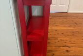 Free for pick up – red hall table