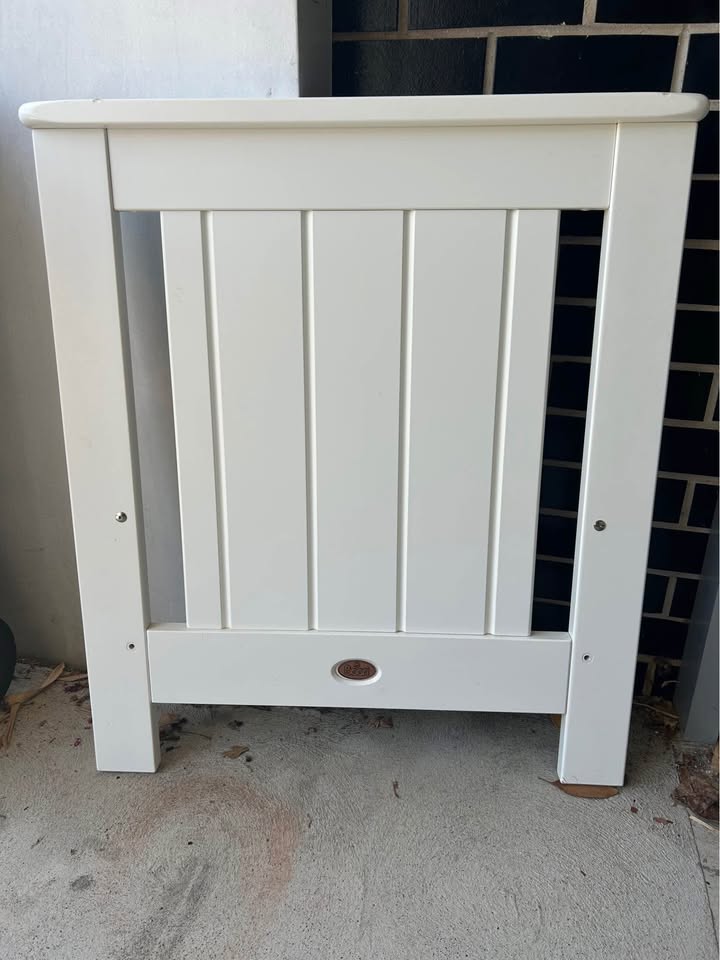 Baby room ensemble (cot, rocking chair and change table) and high chair