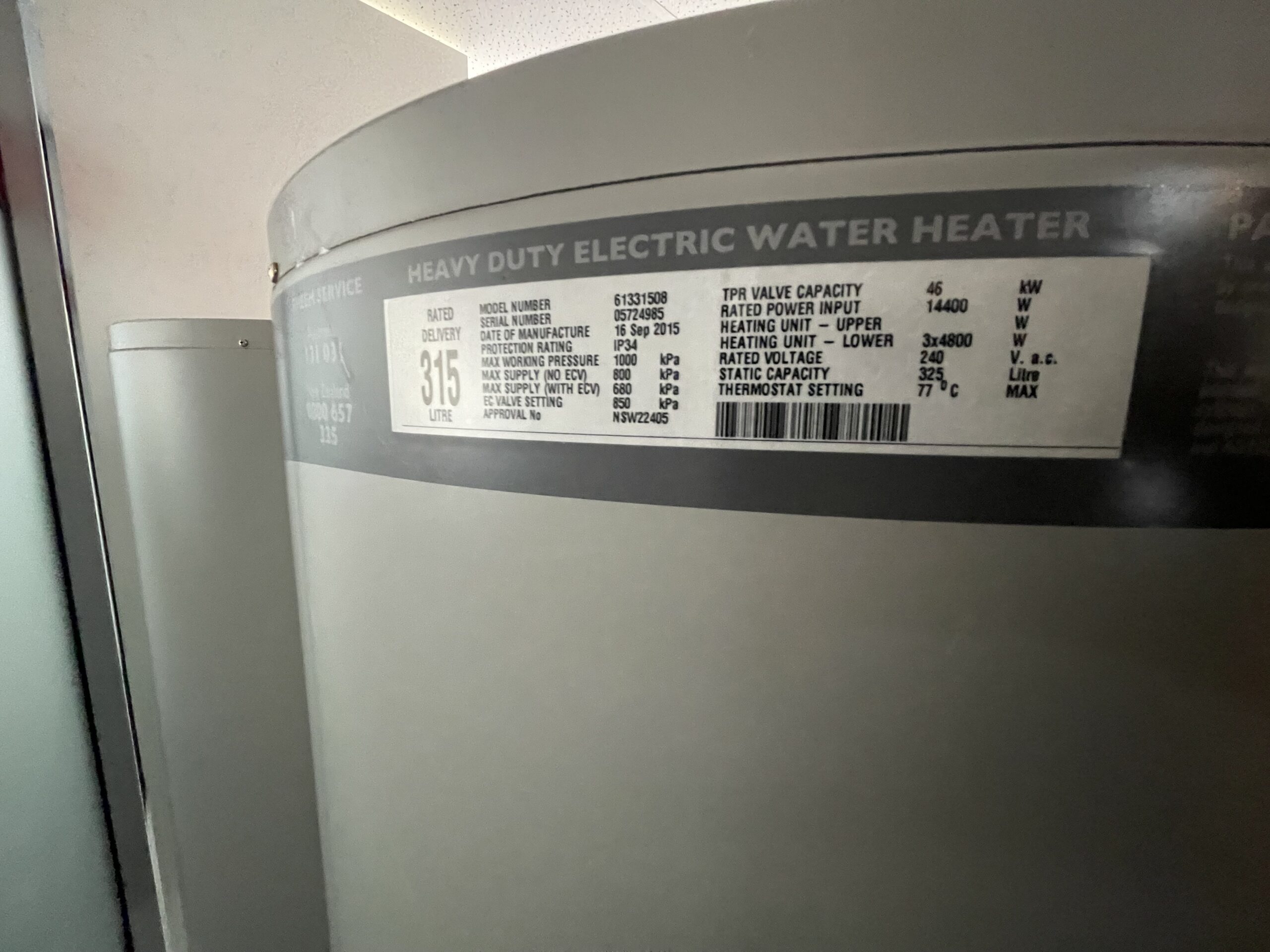 Hot Water Tank